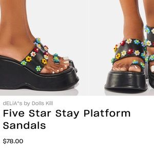 FLOWER CHILD PLATFORMS